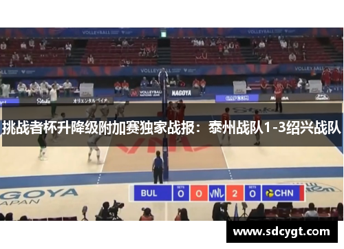 挑战者杯升降级附加赛独家战报：泰州战队1-3绍兴战队